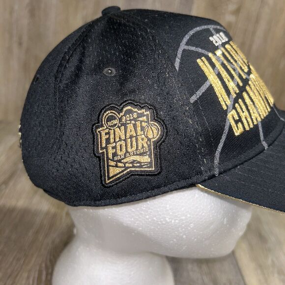 Villanova Wildcats 2018 National Champions San Antonio Black Hat Cap Final Four - Picture 4 of 8